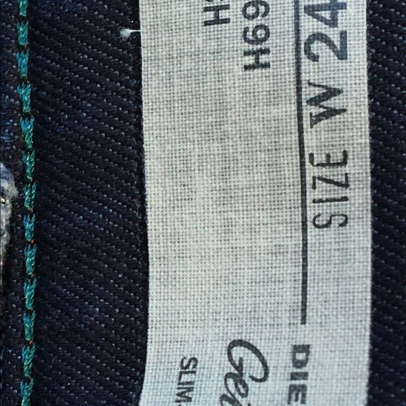 DIESEL NWOT GETLEGG SLIM SKINNY JEANS Size 24βWX32βL - Picture 6 of 12